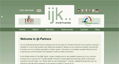 Desktop Screenshot of ijkpartners.com